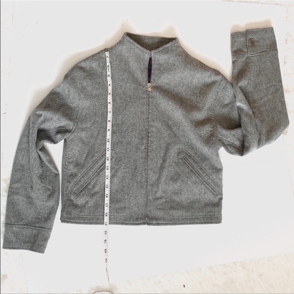 🖤RALPH LAUREN Light Wool-blend Crop Jacket - Picture 8 of 13